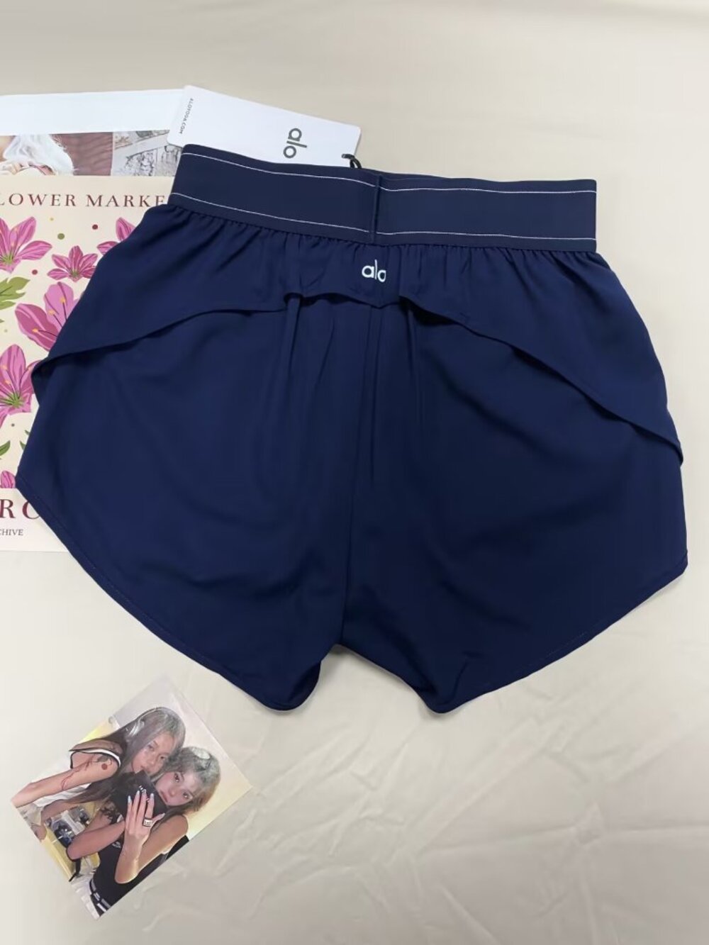 ALO Yoga Match Point Short✨Navy Blue Lightweight, Activewear Chic🎏 - Picture 5 of 7